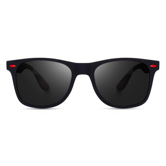 Black With Red Polarized Sunglass For Men & Women