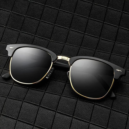 Club Master Black Unisex Sunglass